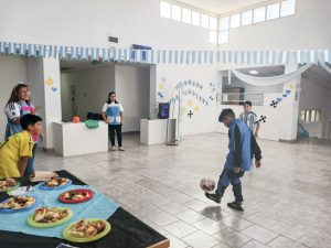 Familias de Caleta Olivia disfrutaron de una nueva Jornada Mundialista en el CIC Virgen del Valle