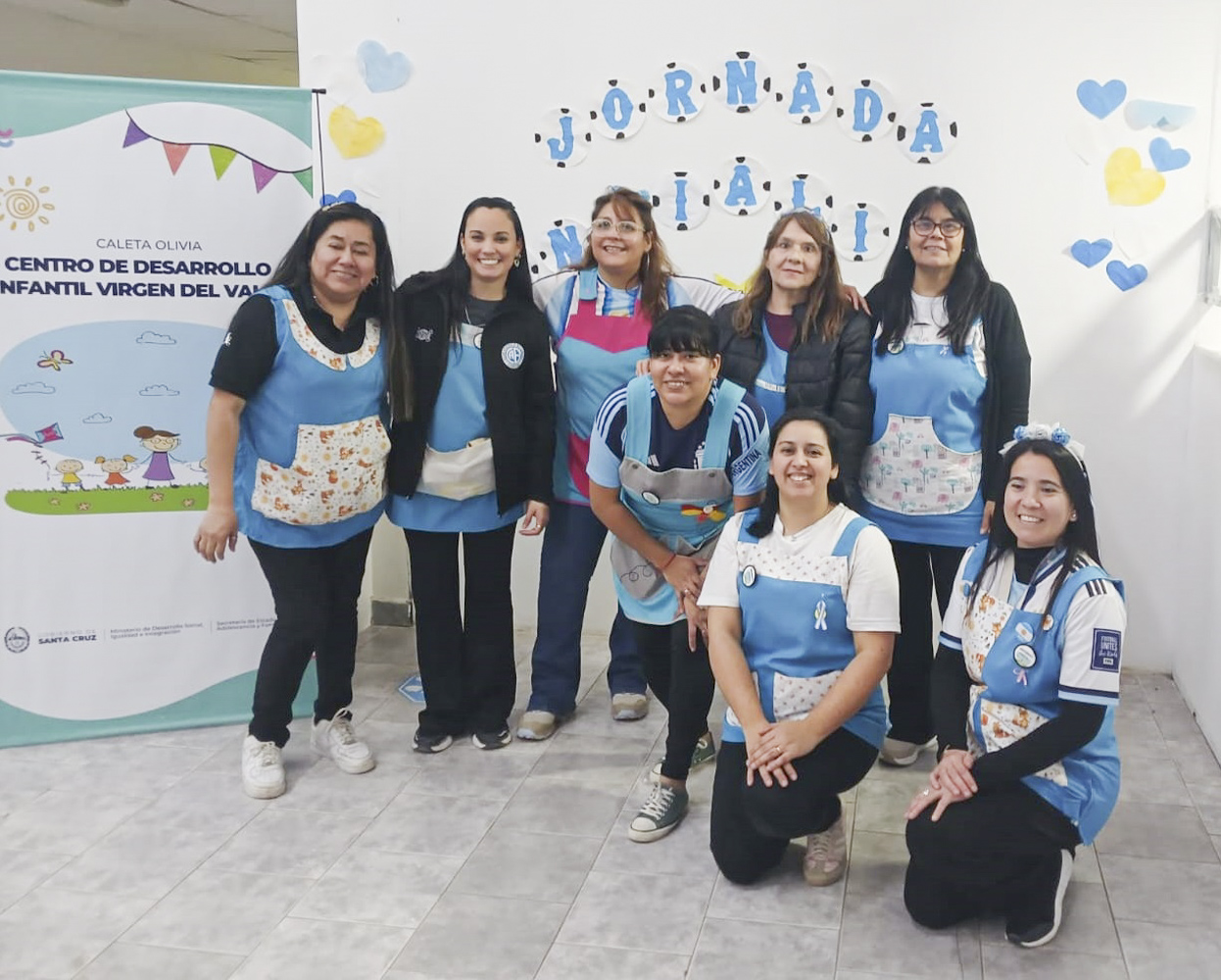 Familias de Caleta Olivia disfrutaron de una nueva Jornada Mundialista en el CIC Virgen del Valle