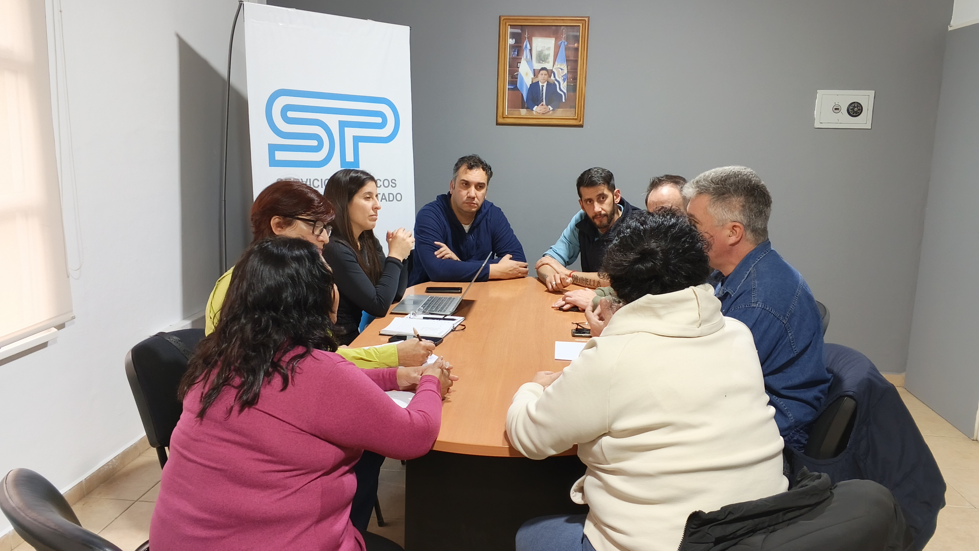 SPSE y Autoridades de la Cuenca Carbonífera fortalecen el trabajo conjunto para mejorar los servicios esenciales
