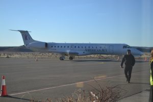 American Jet destacó el trabajo de la Provincia y el municipio para hacer posible el inicio de los vuelos comerciales a Perito Moreno