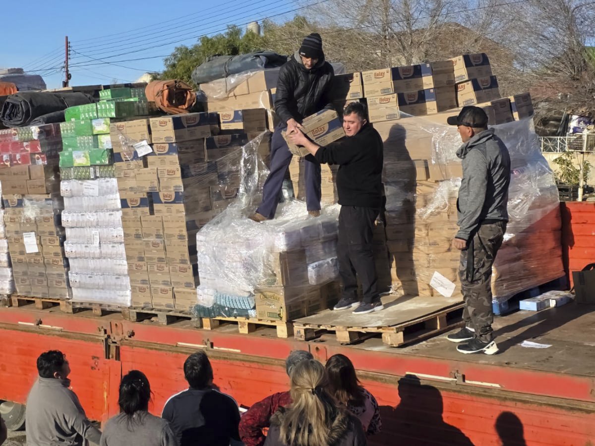 Entrega en las distintas localidades del interior provincial.