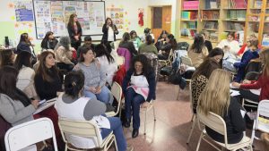 Encuentro Provincial de Directores de "Escuelas ALFA en Red" en Caleta Olivia