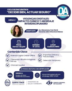 El Hospital Regional Río Gallegos profundiza la capacitación de los equipos de salud ante nuevos desafíos jurídicos y digitales