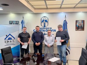 IDUV realizó la apertura de sobres para la construcción del polideportivo en Caleta Olivia