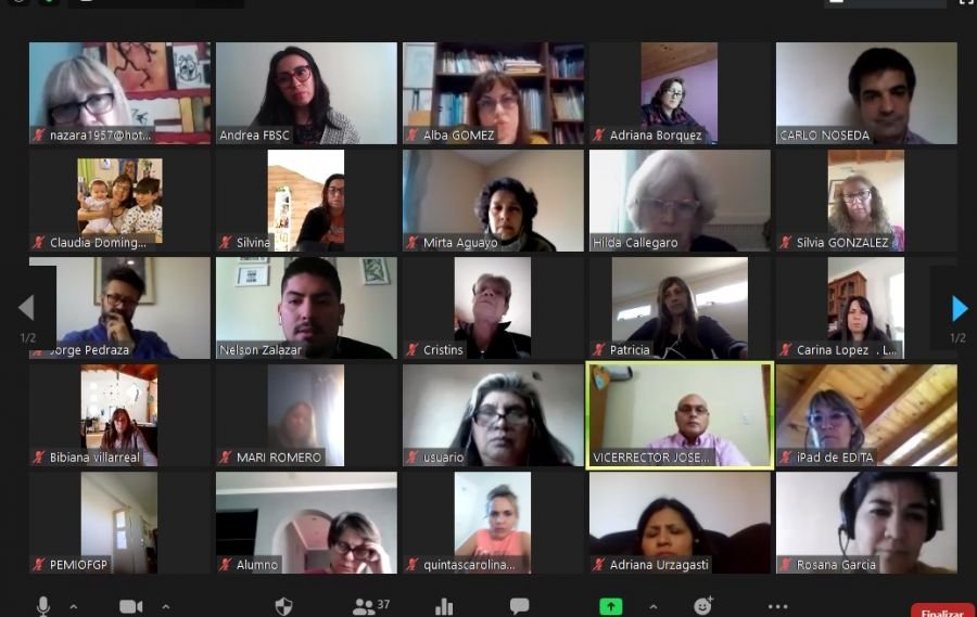 Educación Secundaria realizó reuniones virtuales con equipos docentes, estudiantes y padres