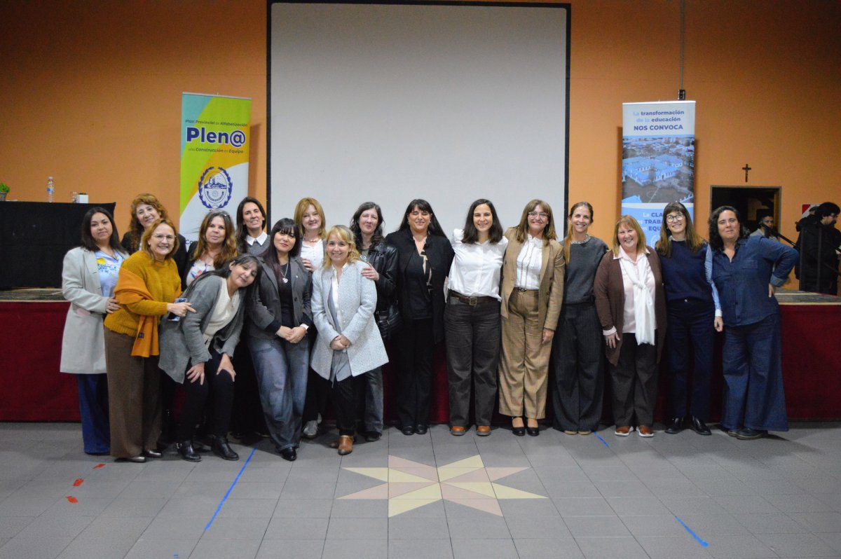 Con gran convocatoria, se realizó el segundo encuentro del Plan Provincial de Alfabetización Plena