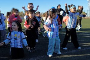 Con el proyecto “Mundialito”, el Jardín de Infantes N° 18 integró aprendizajes y comunidad en el Estadio Municipal 