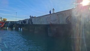 Puerto Deseado: Se realizó la visita de obra con las empresas interesadas en la licitación del muelle 