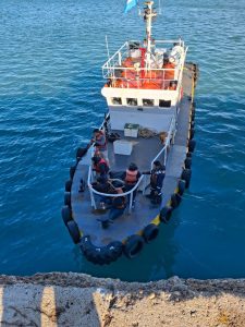Puerto Deseado: Se realizó la visita de obra con las empresas interesadas en la licitación del muelle 