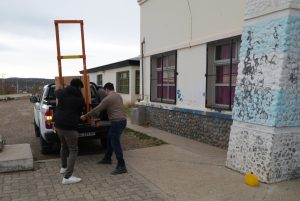 Educación avanza en una obra clave en el sistema de calefacción en el edificio que comparten la EPP N° 88 y el CPES N° 42