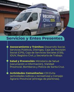 Viva Barrio en Las Heras: cómo realizar trámites de DNI, pasaporte y actas  