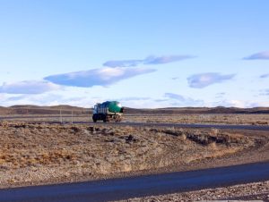 Vialidad Provincial colocó líquido antihielo en la Ruta Nacional 40