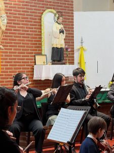 Con gran convocatoria, se realizó el concierto de Sinfonietta y Ensamble Vocal