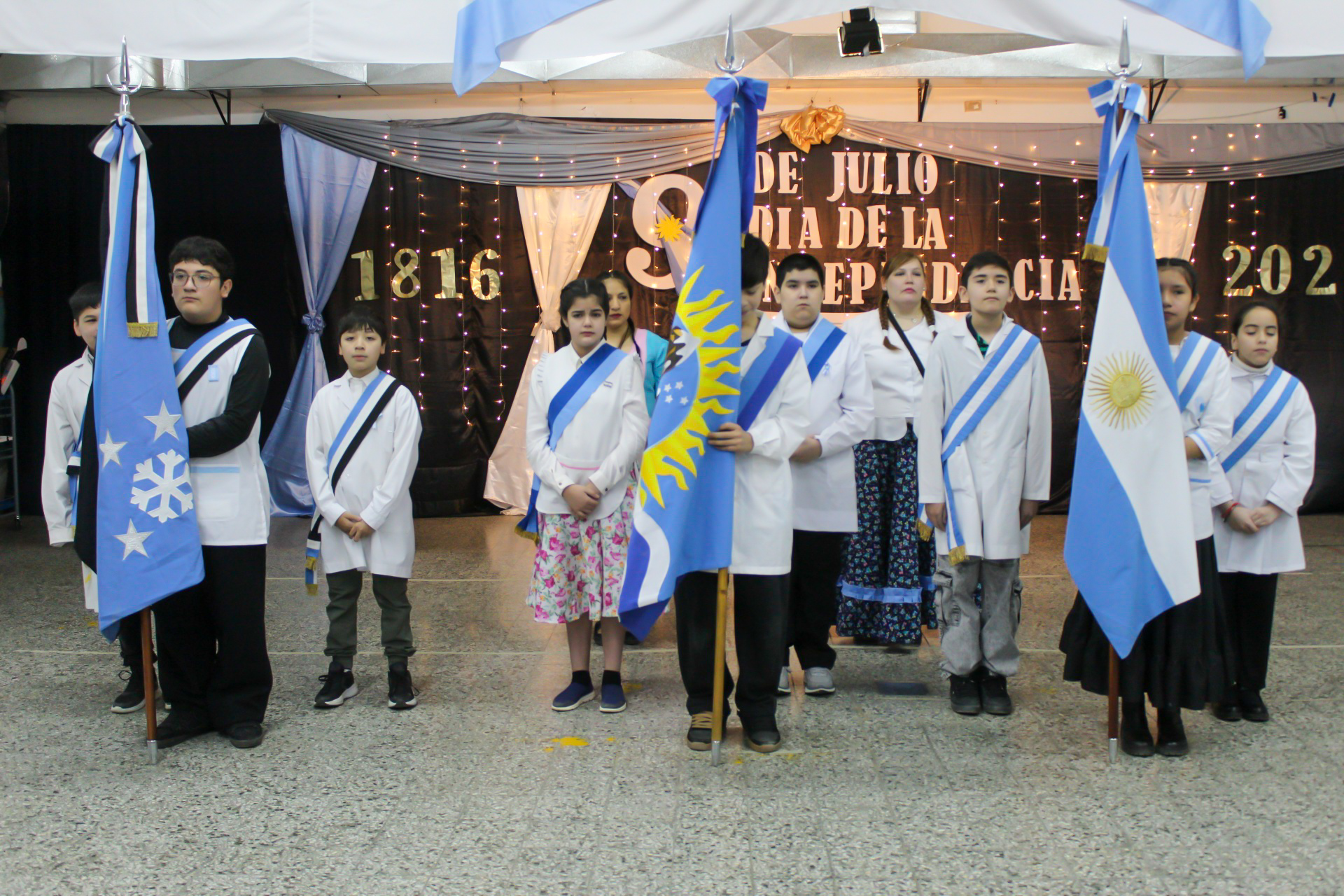 Río Turbio: Las familias y las escuelas celebraron el 9 de Julio con una gran fiesta patria