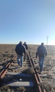 Transporte y Trenes Argentinos relevaron la traza del ramal ferroviario Puerto Deseado – Las Heras