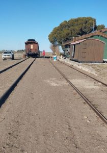 Transporte y Trenes Argentinos relevaron la traza del ramal ferroviario Puerto Deseado – Las Heras