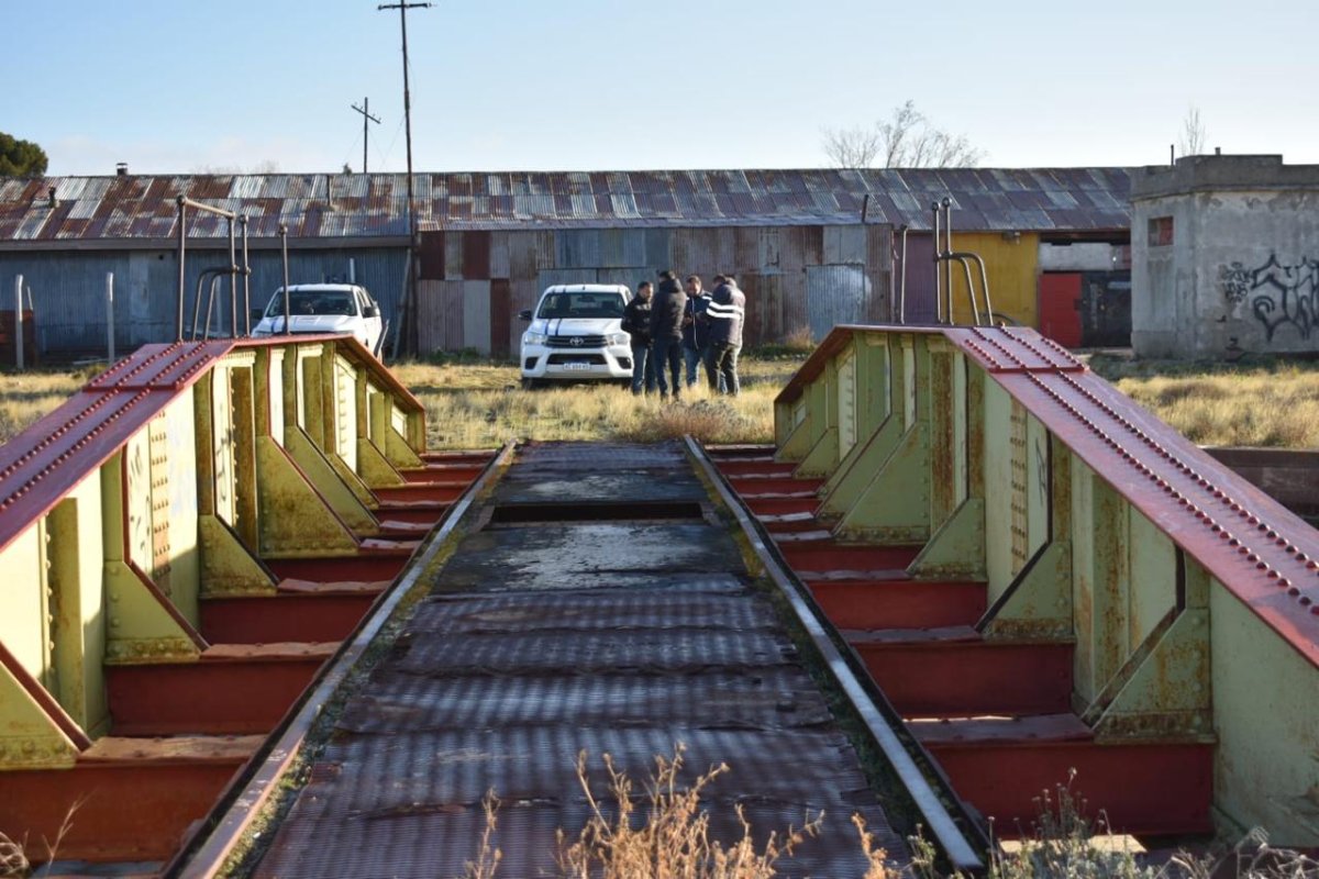 Transporte y Trenes Argentinos relevaron la traza del ramal ferroviario Puerto Deseado – Las Heras