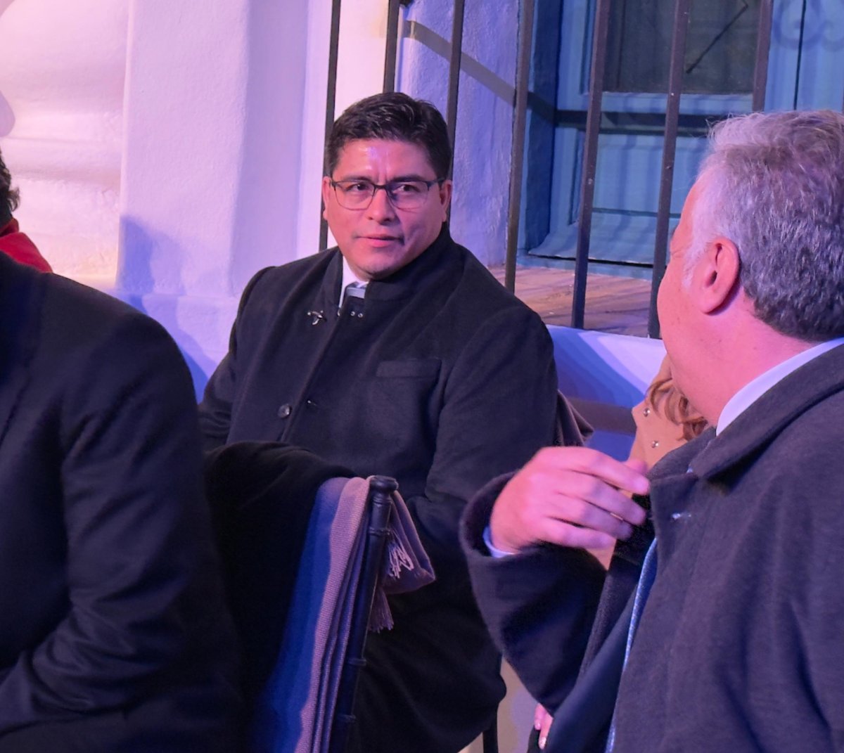 Claudio Vidal particip&oacute; en la vigilia por el D&iacute;a de la Independencia junto al presidente Javier Milei