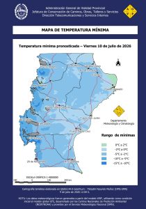 Vialidad Provincial alerta por un nuevo sistema de mal tiempo que afectará a Santa Cruz desde el domingo
