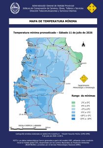 Vialidad Provincial alerta por un nuevo sistema de mal tiempo que afectará a Santa Cruz desde el domingo