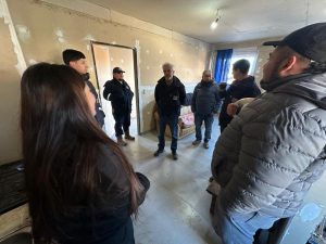 Berasaluce supervisó obras, anunció nuevos proyectos y mantuvo una intensa agenda de trabajo en la Cuenca Carbonífera