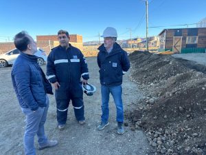 Berasaluce supervisó obras, anunció nuevos proyectos y mantuvo una intensa agenda de trabajo en la Cuenca Carbonífera
