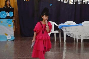La Escuela Primaria N°19 celebró con un gran acto el Día de la Independencia
