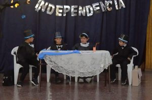 La Escuela Primaria N°19 celebró con un gran acto el Día de la Independencia