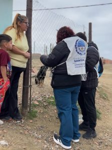 Importante Jornada Intersectorial en Caleta Olivia acercó salud, trámites y asesoramiento a los vecinos del Barrio Esperanza