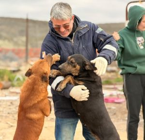 El Gobierno Provincial continúa con el reparto de leña en Caleta Olivia 