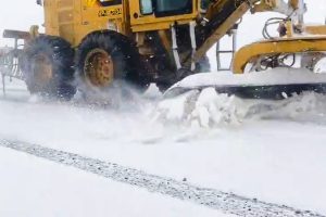 Alerta por nevadas en Santa Cruz recomiendan precaución en las rutas