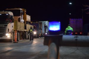 Hasta 700 camiones por día son controlados en la Unidad Operativa Ramón Santos