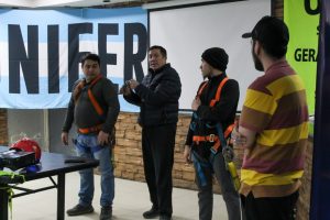El Ministerio de Trabajo capacitó a trabajadores de la UOCRA en prevención y seguridad para tareas en altura