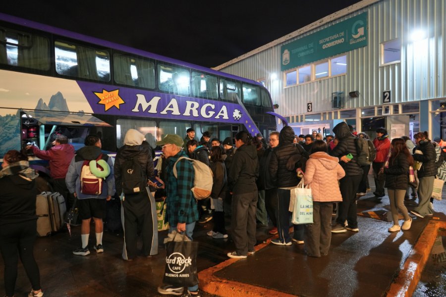 Con una amplia respuesta, el Boleto Estudiantil permitió el regreso de estudiantes santacruceños