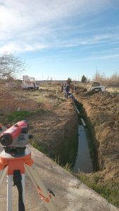 Servicios Públicos inició en Cañadón Seco una importante obra de renovación de la red cloacal