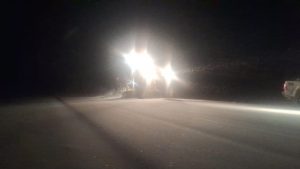 Vialidad Provincial intensifica el despeje de nieve sobre la Ruta Nacional N.º 40 para garantizar la transitabilidad