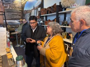 "Nuestro compromiso es acompañar a quienes producen y generan trabajo en Santa Cruz", aseguró Claudio Vidal