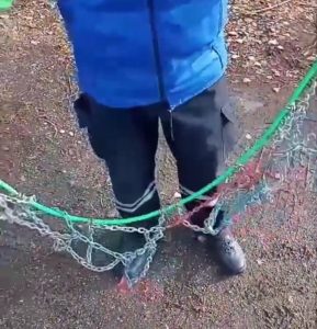 Cómo colocar cadenas para nieve: la Agencia de Seguridad Vial de Santa Cruz lanzó un tutorial