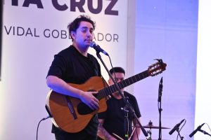 Sueño Andariego fue el encargado de abrir el Stand de Santa Cruz en la 138° Exposición Rural de Palermo