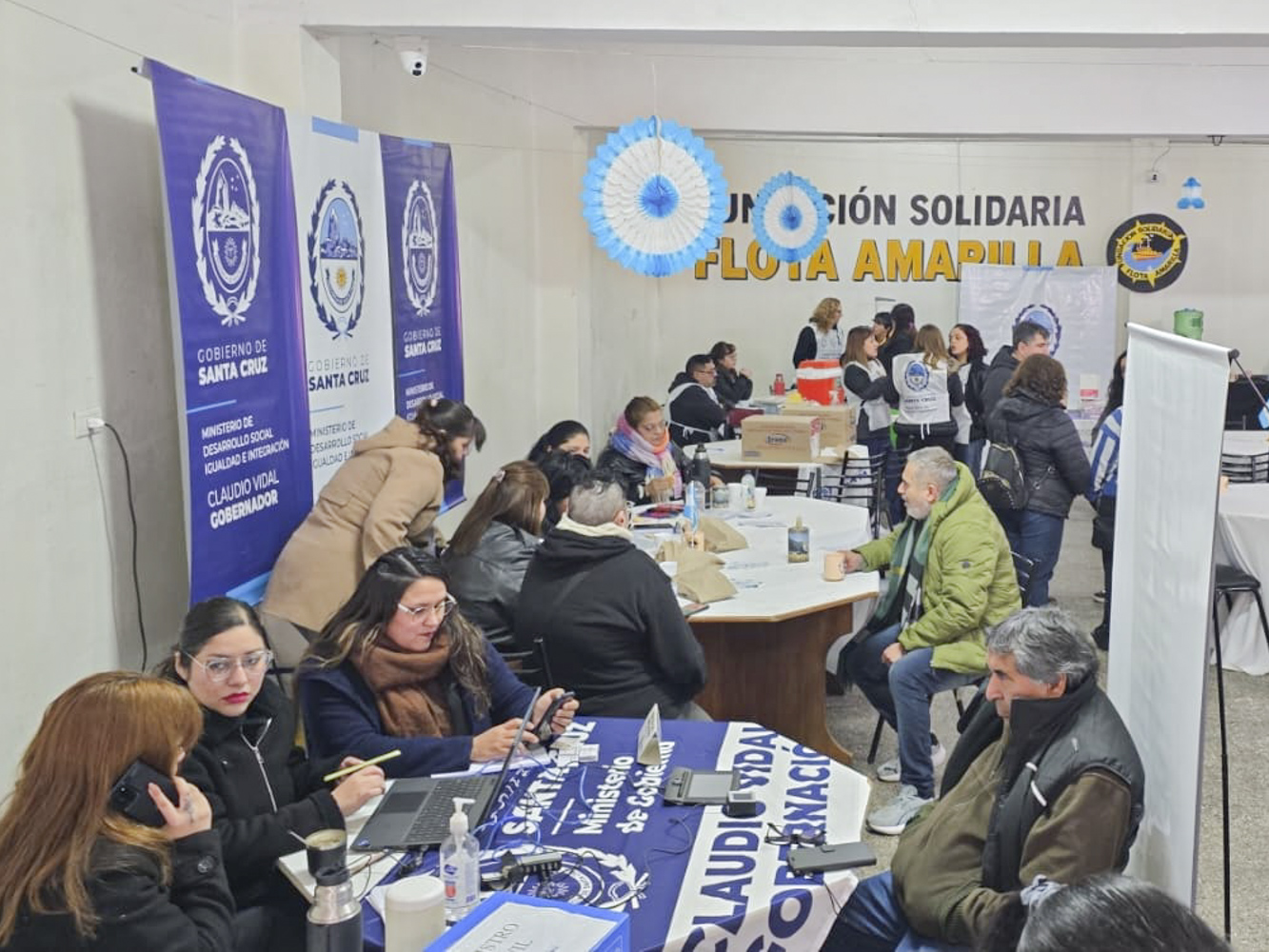 Caleta Olivia: El Gobierno de Santa Cruz garantiza el acceso a derechos mediante un fuerte trabajo intersectorial en el territorio