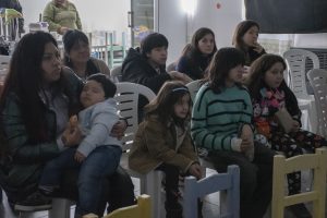 El CDI Manuelita realizó una jornada de cine y actividades recreativas para las infancias durante el receso invernal