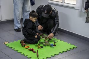 El CDI Manuelita realizó una jornada de cine y actividades recreativas para las infancias durante el receso invernal