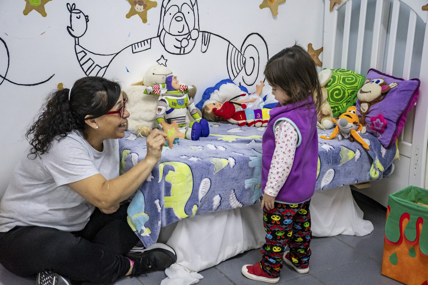 El CDI Manuelita realizó una jornada de cine y actividades recreativas para las infancias durante el receso invernal