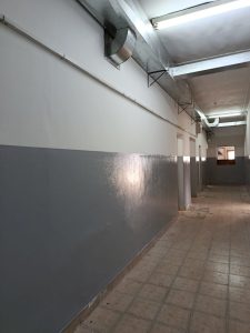 Durante el receso invernal, el CPE intensifica las obras para fortalecer la infraestructura escolar en Río Turbio