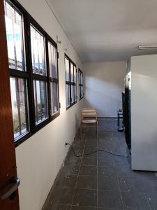 Durante el receso invernal, el CPE intensifica las obras para fortalecer la infraestructura escolar en Río Turbio