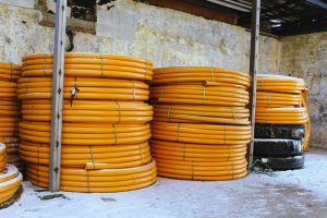 "Más obras para Santa Cruz: Distrigas S.A. recibió una nueva partida de cañería para ampliar la red de gas"