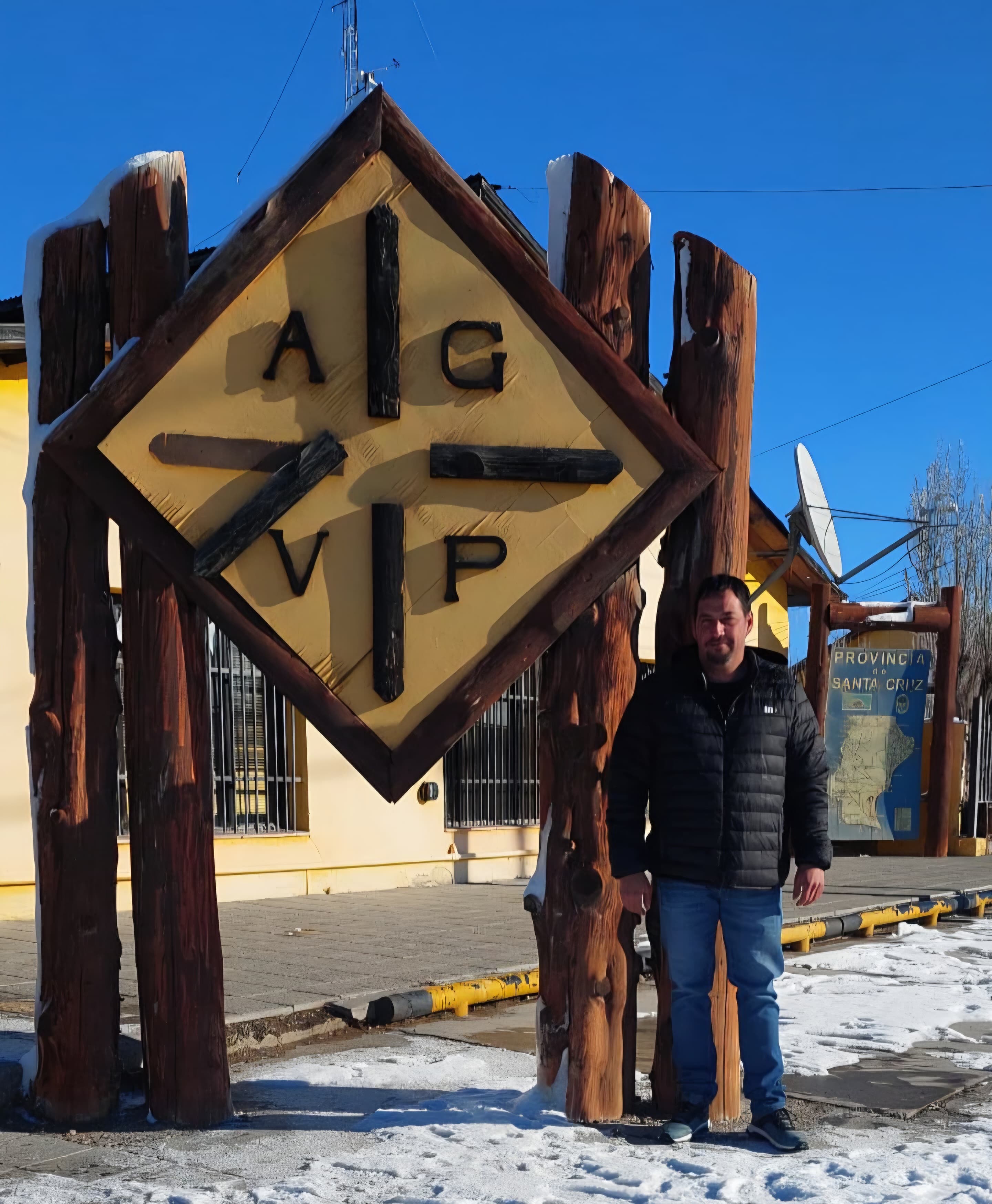 Sebastián Cárcamo asumió como nuevo jefe del Distrito Vial Las Heras