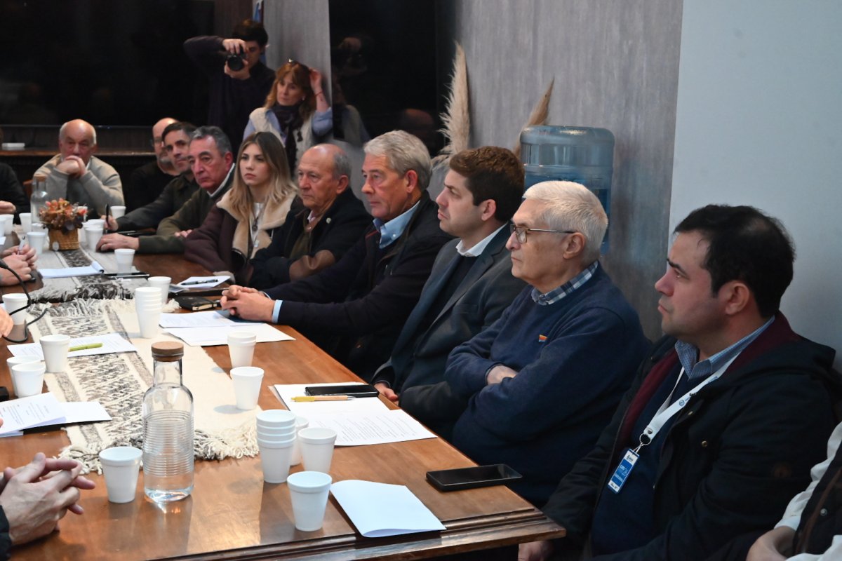Representantes del campo santacruceño asistieron al encuentro.