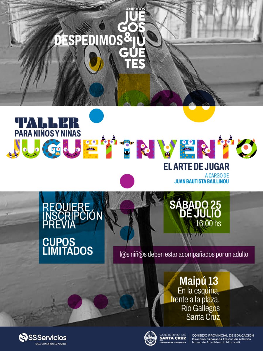 El Museo Minnicelli realiza un taller de invención de juguetes