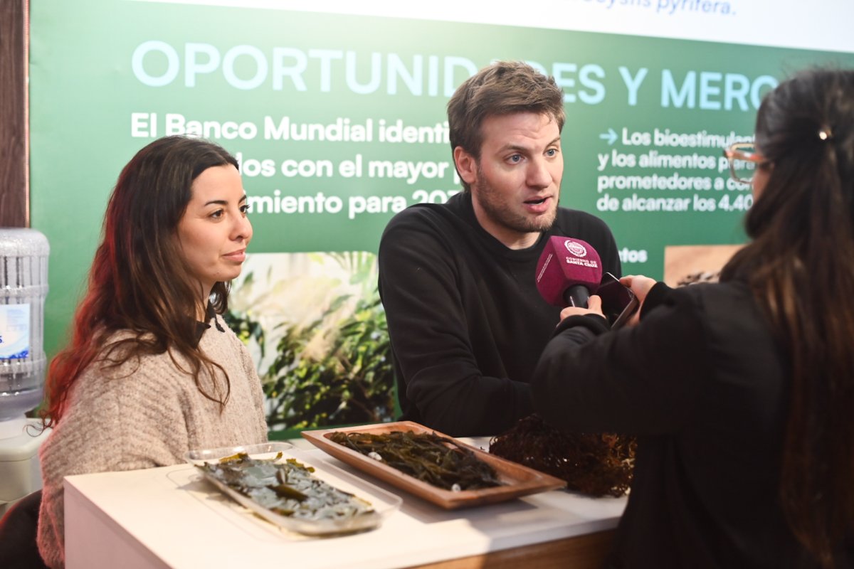 La innovación azul de Santa Cruz despertó interés en la Expo Rural de Palermo